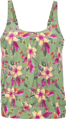 Produktbild von LASCANA Tankini-Top Malia salbei-pink bedruckt Größe 36