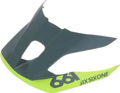 Produktbild von SixSixOne Helmschirm EVO AM , Grau Lime
