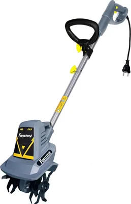 Produktbild von Elektrische Motorhacke – 300W Gartenfräse mit 4 Robusten Hackmessern, Verstellbarem Griff, 19 cm Arbeitsbreite & 15,5 cm Arbeitstiefe