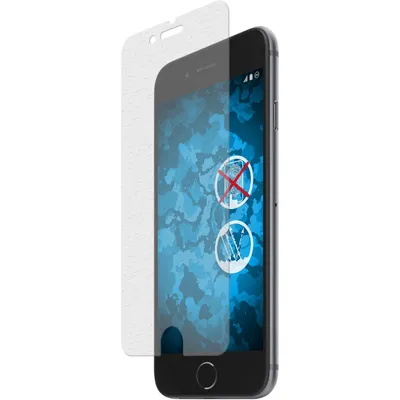 Produktbild von 2er-Pack PhoneNatic Displayschutzfolien matt  kompatibel mit Apple iPhone 6s / 6