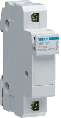 Zdjęcie produktu dla Hager L501PV, 18 mm, 75 mm, 77 mm
