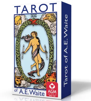 Zdjęcie produktu dla Karty Tarot A.E. Waite Standard Blue Edition GB