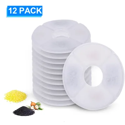 Produktbild von 12 St Katze Wasserbrunnenfilter Ersatzfilter fuer Blumenbrunnen Katze Wasserbrunnen Wasserspender