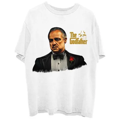 Obrázok produktu pre The Godfather | Oficiálne tričko kapely | Don Sketch, malé, biele