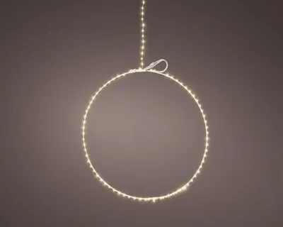 Produktbild von Kaemingk Metall Kreis beleuchtet 125 Lichter Ø 38 cm