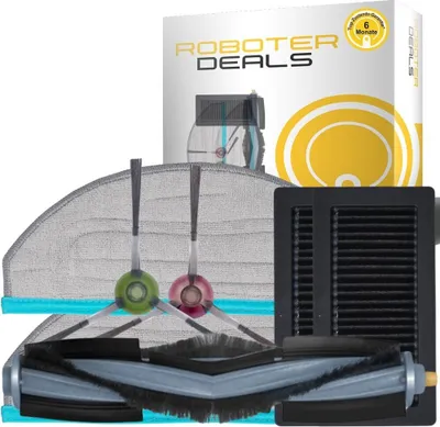 Produktbild von Zubehör Set, Ersatzteile Kit für Yeedi Cube (2x Seitenbürste, 2x Filter, 2x Pad, 1x Hauptbürste)
