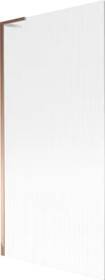 Immagine prodotto di Mexen Next L paratia per vasca da bagno a 1 anta 90 x 150 cm, strisce, oro rosa - 895-090-000-03-09-60