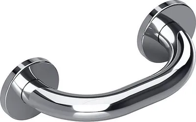 Produktbild von BELP Haltegriff Edelstahl poliert mit Abdeckung 280x80x106 mm, 120 kg Traglast für Bad & WC >> zum Bohren
