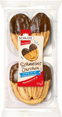 Obrázek produktu pro Schulte vepřové klusáčky velké s mléčnou čokoládou balení 175g