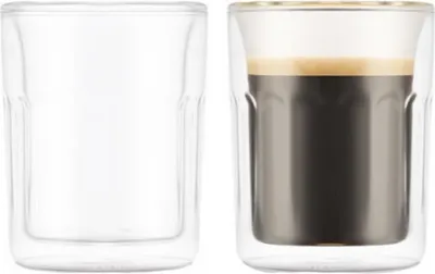Image de Set 2 Verres Jus Bodum Double Paroi Double Paroi Isolante Thermique - Bodum