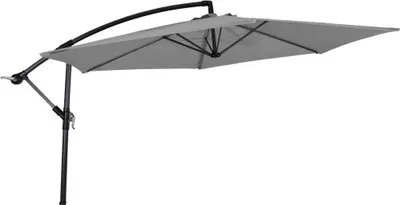 Productafbeelding van Zweefparasol Gemini, 3 meter, grijs