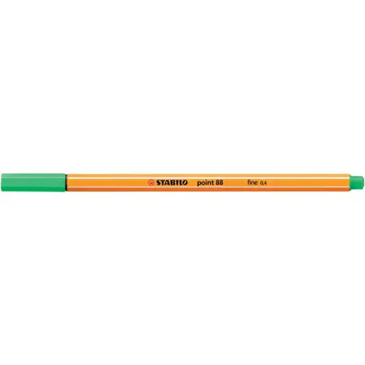 Produktbild von Fineliner - STABILO point 88 - Einzelstift - smaragdgrün hell