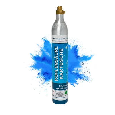 Produktbild von CO2 Reserve-Zylinder 425 g 60L Kohlensäure Füllung Sprudel-Wasser Soda Kartusche | Flasche