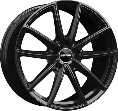Produktbild von Alufelge Gmp Titan 9.5X21 5X130 Et 65 Glossy Black
