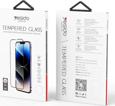 Obrázok produktu pre Tvrdené Sklo 5D Yesido Pre Samsung A52 Ochrana 9H Proti Poškriabaniu