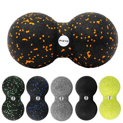 Produktbild von FIZYO Duoball 16x8 cm - Faszienball für Rücken, Nacken & Triggerpunkt-Therapie, EPP Massageball für Wirbelsäule, Physiotherapie & Schmerzlinderung