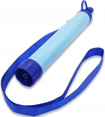 Immagine prodotto di Filtro per l'acqua portatile - borsa per l'acqua inclusa - filtro da viaggio - depuratore d'acqua - acqua pulita - sopravvivenza - depuratore d'acqua - campeggio - filtro per l'acqua all'aperto - depuratore d'acqua - escursionismo - filtro per l'acqua - kit di emergenza - kit di emergenza