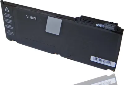 Produktbild von vhbw Akku kompatibel mit Macbook Pro MC372LL/A 15.4, MC226LL/A 17, MC373LL/A 15.4, MC375LL/A 13.3 Notebook (5400 mAh, 10,95 V, Li-Polymer)