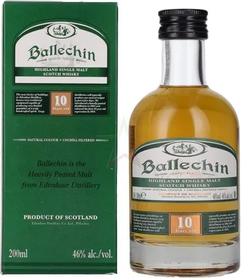 Produktbild von Edradour Ballechin 10 Years Old 46 % 0,20 lt.