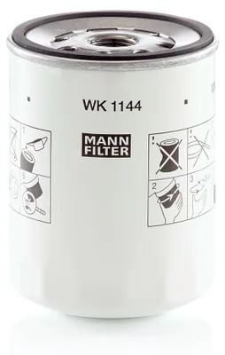 Produktbild von Kraftstofffilter MANN-FILTER WK 1144 Anschraubfilter