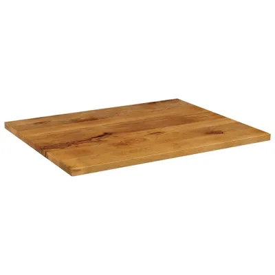 Immagine prodotto di Piano per Tavolo 90x80x3,8 cm Rettangolare Legno Massello Mango