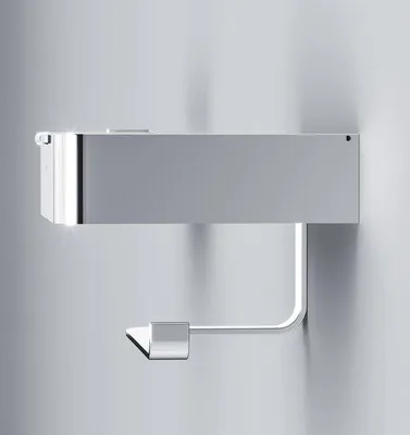 Immagine prodotto di Portarotolo con foro, cromato, bagno