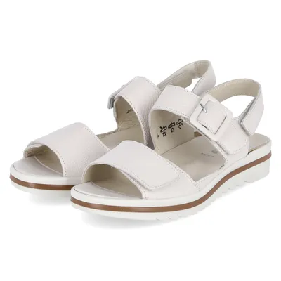 Produktbild von Waldläufer Sandalen HAKURA Damen Glattleder Weiß Größe: 5