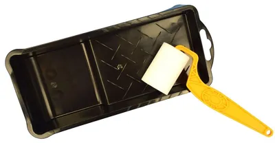 Produktbild von Lackier-Set 3tlg. Streichset Farbroller 5cm Walzen, Bügel und Wanne