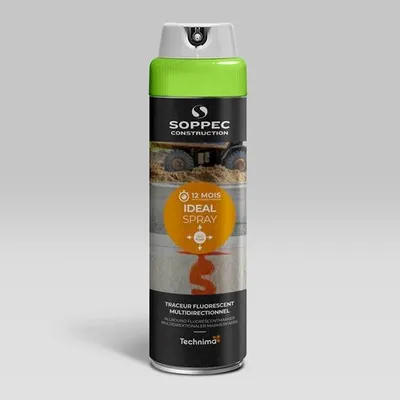 Produktbild von Ideal Spray Rundummarkierspray (fluoreszierend) Neon Grün, 500ml