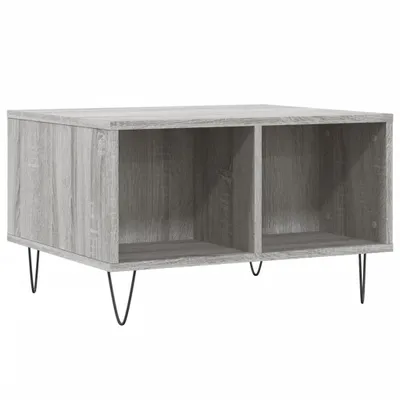 Obrázek produktu pro vidaXL Konferenční stolek Grey Sonoma 60x50x36,5 cm odvozený výrobek ze dřeva