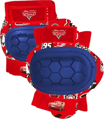 Produktbild von Tataway Kit mit Ellbogen- und Knieschützern Disney Cars für Kinder für Rollsport, Skateboarding und Scooter. Größe XS (3-6 Jahre)