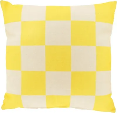 Produktbild von Unique Living - Dekokissen Zayn Lemon Yellow 45x45