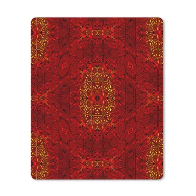 Obrázok produktu pre Podložka pod myš - Vzor - abstraktný - červený - 30x40cm - Rohožka pod myš