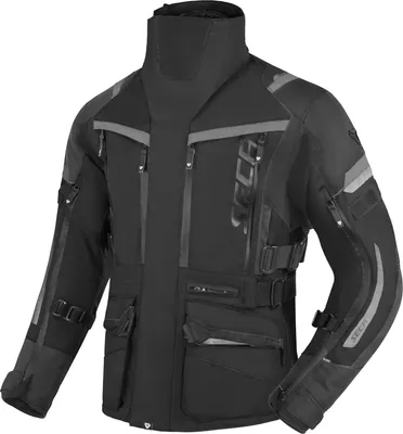 Zdjęcie produktu dla Seca Arrakis III wodoodporna kurtka motocyklowa z tkaniny, czarna, 2XL
