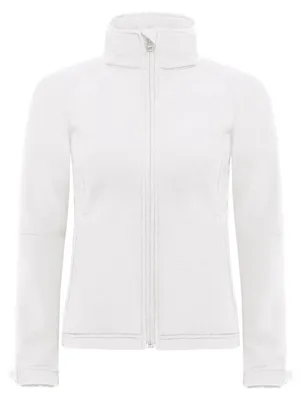 Produktbild von B&C - Softshelljacke mit Kapuze für Damen FK2024 (XXL) (Weiß)
