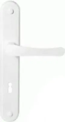 Immagine prodotto di Maniglia Verniciata Bianca Da 90 Mm Con Chiave
