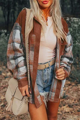 Produktbild von OMG Hemdjacke für Frauen Bultumm zimt M