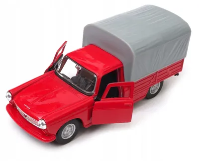 Produktbild von Welly Peugeot 404 Pickup Modellauto 1:32 rot