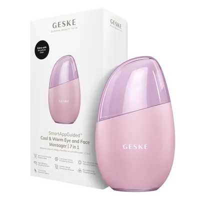 Produktbild von Cool & Warm Eye & Face Massager, 7 in 1 für Gesicht & Augen | Batterielose Wärme- & Kühltechnologie | Gegen Augenringe & Tränensäcke | Anti-Aging