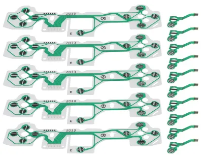Imagen del producto de 5 cables planos flexibles, repuestos y accesorios para el mando de la PS5