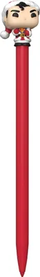 Produktbild von Heroes DC Holiday - Superman - Funko Pen Kugelschreiber mit Topper - Vinyl Figure