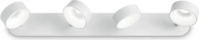Produktbild von Ideal Lux LED Deckenlampe Oby 4-flg. Weiß 196718