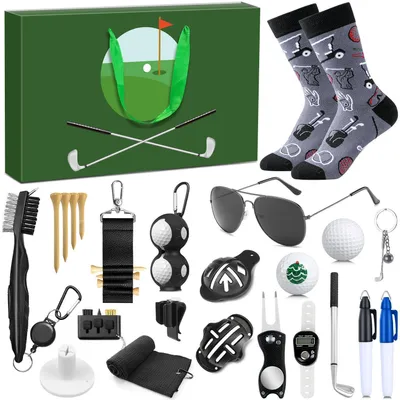 Produktbild von Adventskalender Golf 2025 für Männer & Jungen, 24 Tage Golfzubehör & Werkzeug