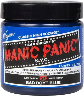 Produktbild von Manic Panic Classic High Voltage, Blau, Bad Boy Blue, Unisex, 118 ml, Alle Haare, Farbspeichernd, Glanz