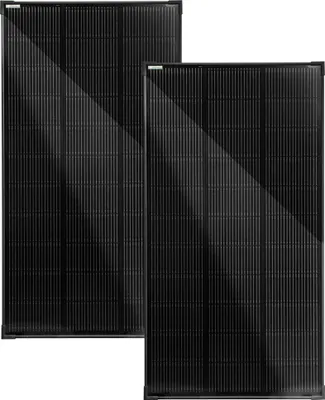 Produktbild von Solarmodul 120 Watt Mono 18V Full Solarpanel Solarzelle 1070x580x35 (2 Stück)