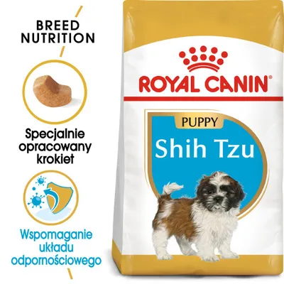 Zdjęcie produktu dla Royal Canin Shih Tzu Junior, Szczenięta, Shih Tzu, 1,5 kg