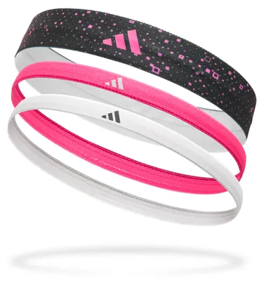 Produktbild von Adidas Hairbands (Graphic) - Lucid Pink, White, Black