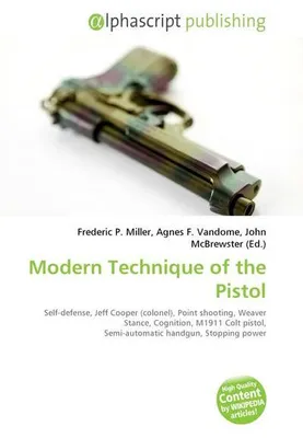Produktbild von Modern Technique of the Pistol