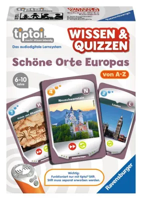 Produktbild von Wissen & Quizzen: Schöne Orte Europas