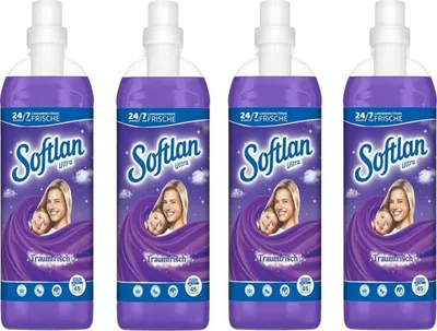 Produktbild von Softlan Weichspüler Traumfrisch 4x1L für unwiderstehlich weiche Wäsche